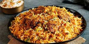 chicken tikka biryani
